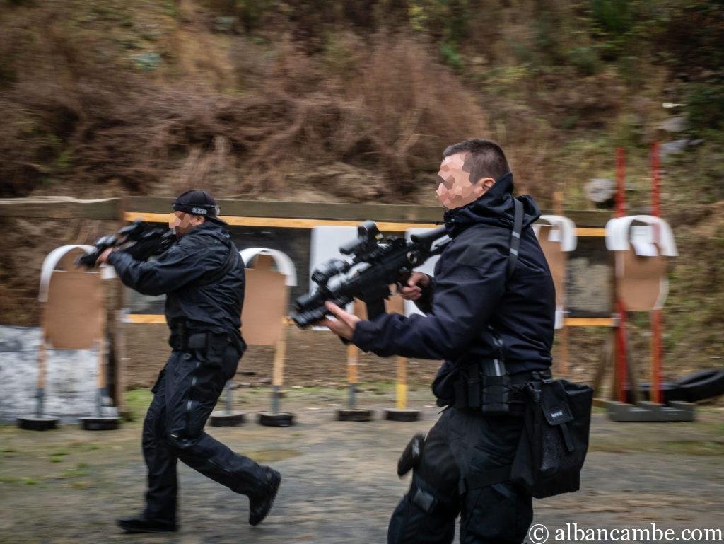 Parcours de transition d'armes organisé par Instructor Zero.
